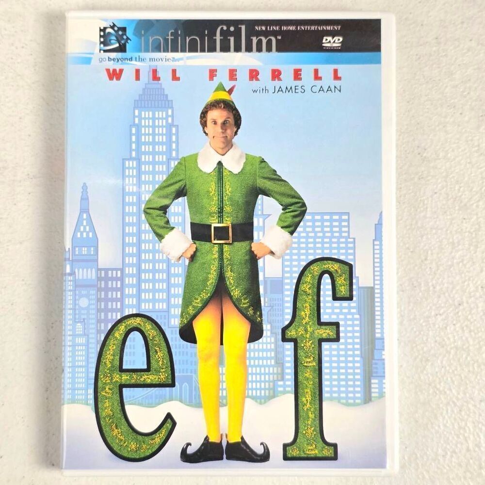 Elf DVD Will Ferrell InfiniFilm Edition 2-disc